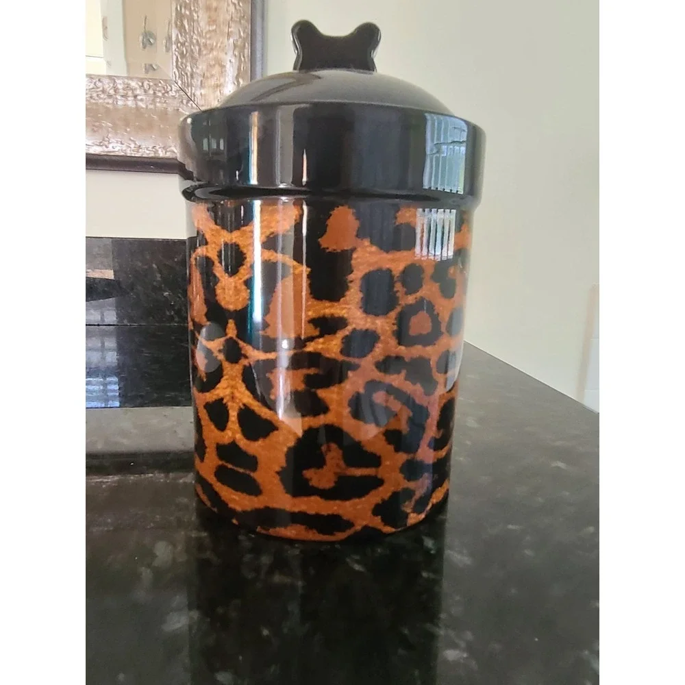 Treat/Food Jar Ceramic For Dogs Or Cats